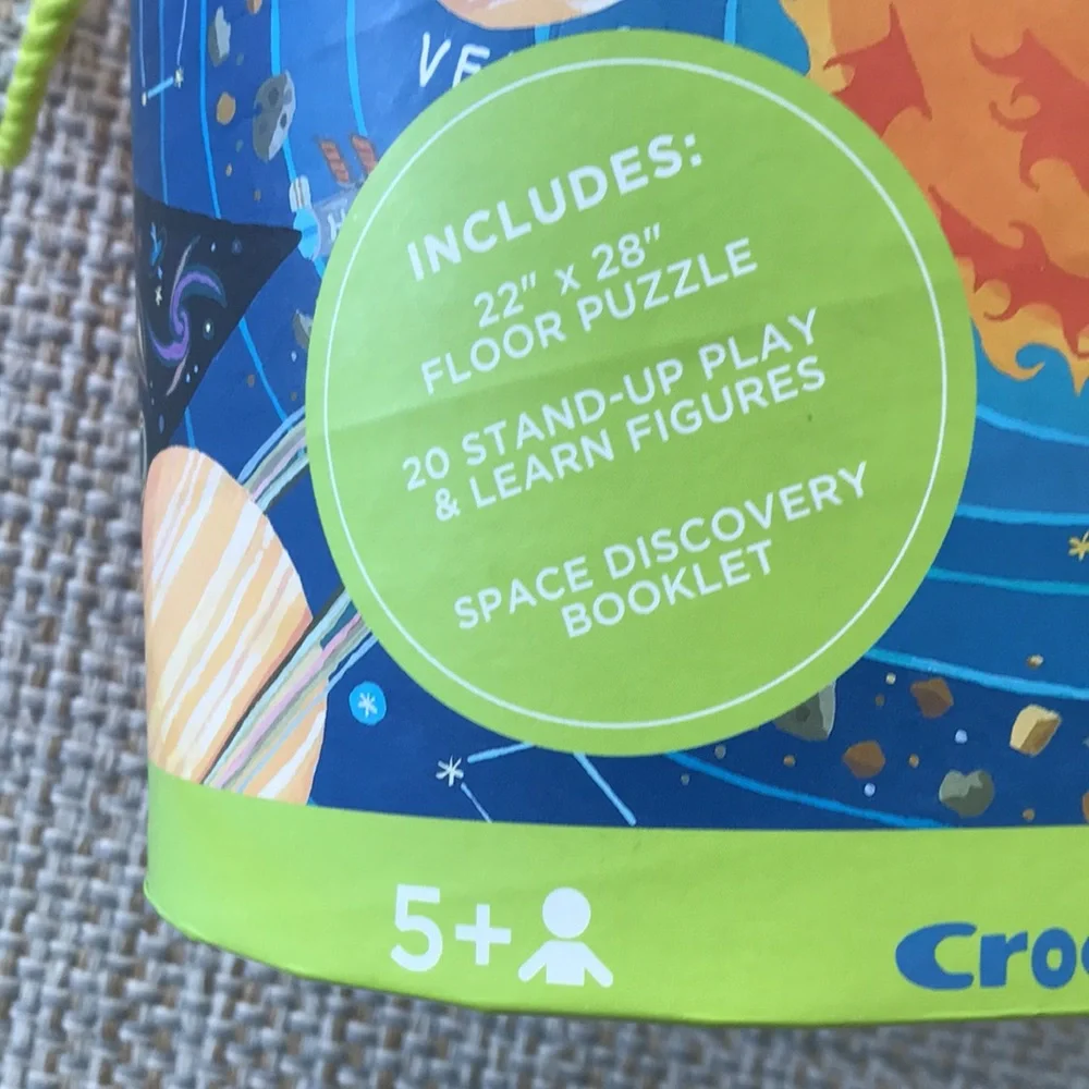 Crocodile Creek Space Puzzle